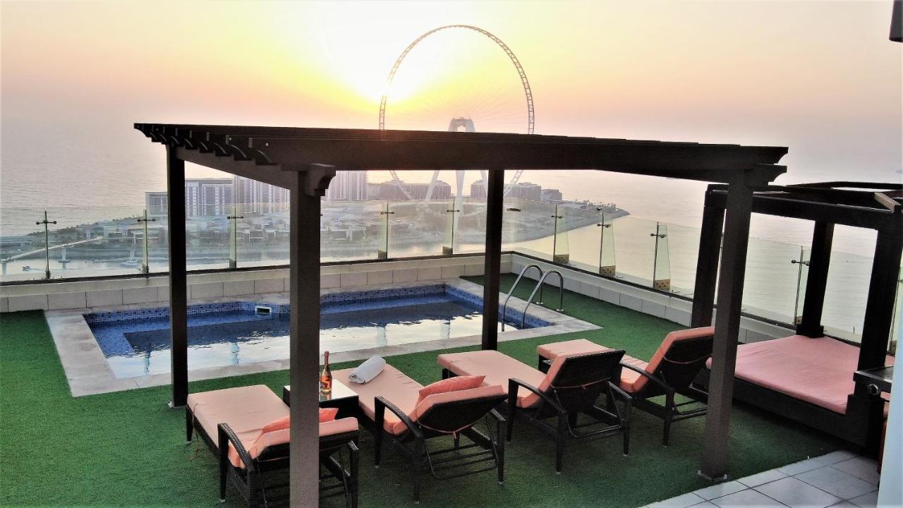 迪拜Jbr Penthouse With Terrace Pool公寓 外观 照片