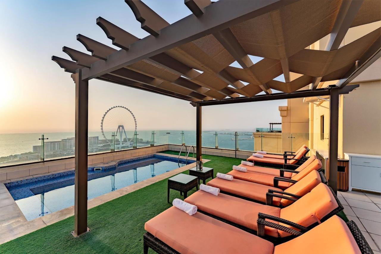 迪拜Jbr Penthouse With Terrace Pool公寓 外观 照片
